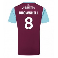 Echipament fotbal Burnley Josh Brownhill #8 Tricou Acasa 2024-25 maneca scurta